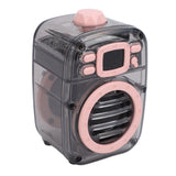 Mini Karaoke Machine for Kids Adults DSP Intelligent Chip Voice Changer Portable Bluetooth Speaker with Microphone Sound Card for Camping Party