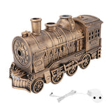 300ml Humidifier Train Shape Aromatherapy Diffuser Cool Mist Humidifiers with 2 Lighting Modes for Home Desk Office