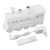 Essential Oil Diffuser 300ml 2 Light Modes Train Shape Aroma Cool Mist Humidifier with Remote Control Timer for Bedroom Office Desktop