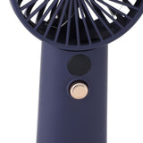 Portable Handheld Fan 100 Speeds Adjustable Powerful Wind USB Rechargeable Mini Desk Personal Fan for Home Camping Office Outdoor Sports Blue