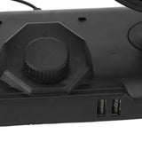 Dual Head Car Cooler Fan Powerful Cooling Ultra Silent USB Fan 360 Degree Rotation Air Circulation Fan for Car 12v