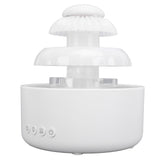 Waterfall Humidifier 600ml Large Capacity Aromatherapy Humidifier Silent Small Desktop Humidifier for Bedroom