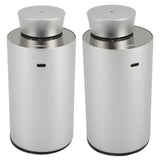 Essential Oil Diffuser Small Portable Car Silent Battery Operated Waterless Spray Silver