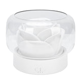 Essential Oil Diffuser Humidifier Quiet Flower Aromatherapy Diffuser with 7 Colors Night Light for Home Bedroom Office