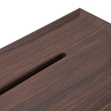 180ml Water Tank Wood Grain Fireplace Aromatherapy Diffuser Simulation Flame Humidifier Essential Oil Diffuser for Home Dark