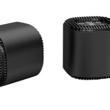 Small Purifier for Home Portable Car Aura Cleaner with Timer Deodorizer Ozone Remover Low Noise Black