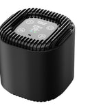Small Purifier for Home Portable Car Aura Cleaner with Timer Deodorizer Ozone Remover Low Noise Black