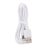 Fan with Clamp Quiet 360 Degree Rotation Rechargeable USB Portable Fan for Desk Bedside White