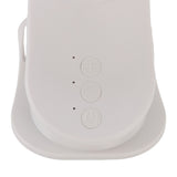 Fan with Clamp Quiet 360 Degree Rotation Rechargeable USB Portable Fan for Desk Bedside White