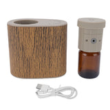 Waterless Essential Oil Diffuser Smart App Control Low Noise Leakproof 60ML Scent Diffuser for Home Car Office Wood Grain