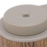 Waterless Essential Oil Diffuser Smart App Control Low Noise Leakproof 60ML Scent Diffuser for Home Car Office Wood Grain