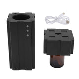 Waterless Diffuser 20ML Low Noise Anti Leakage Dual Fluid Cold Mist Essential Oil Diffuser for Car Bedroom Office Black