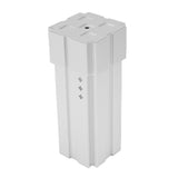 Waterless Diffuser 20ML Low Noise Anti Leakage Dual Fluid Cold Mist Essential Oil Diffuser for Car Bedroom Office Silver