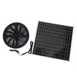 Solar Exhaust Fan Waterproof High Speed 20W 16V Solar Panel Ventilation Fan for Chicken Coop Pet House Barn Greenhouse