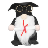 Graduation Gnome Doll Small Gnome Ornament Faceless Doll with Beard for Graduation Decoration