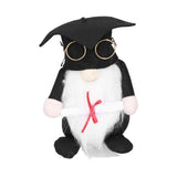 Graduation Gnome Doll Small Gnome Ornament Faceless Doll with Beard for Graduation Decoration