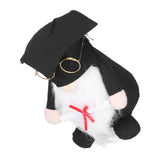 Graduation Gnome Doll Small Gnome Ornament Faceless Doll with Beard for Graduation Decoration