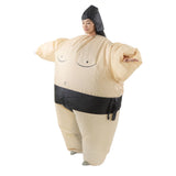 Inflatable Wrestler Suits Waterproof Lightweight Reusable Funny Blow Up Sumo Wrestler Costume for Performance Adults(for 150-190cm)