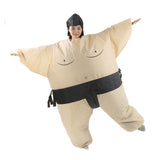 Inflatable Wrestler Suits Waterproof Lightweight Reusable Funny Blow Up Sumo Wrestler Costume for Performance Adults(for 150-190cm)