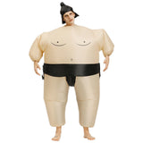 Inflatable Wrestler Suits Waterproof Lightweight Reusable Funny Blow Up Sumo Wrestler Costume for Performance Adults(for 150-190cm)