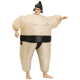 Inflatable Wrestler Suits Waterproof Lightweight Reusable Funny Blow Up Sumo Wrestler Costume for Performance Adults(for 150-190cm)