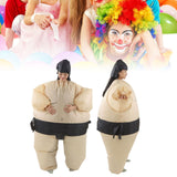Inflatable Wrestler Suits Waterproof Lightweight Reusable Funny Blow Up Sumo Wrestler Costume for Performance Adults(for 150-190cm)