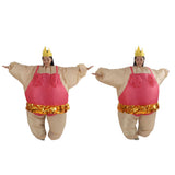 Inflatable Ballet Costume Inflatable Dancing Waterproof Polyester Costume for 150‑190cm Adult Rose Red