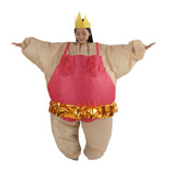 Inflatable Ballet Costume Inflatable Dancing Waterproof Polyester Costume for 150‑190cm Adult Rose Red