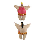 Inflatable Ballet Costume Inflatable Dancing Waterproof Polyester Costume for 150‑190cm Adult Rose Red