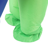 Inflatable Alien Rider Costumes Innovative Fun Waterproof Alien Carry People Costume for Cosplay Party Festival Children(for 120‑140cm)