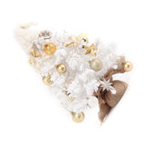 50cm Desktop Christmas Tree Ornament Mini Christmas Tree Decoration Ornament with LED for Christmas Decoration