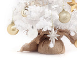 50cm Desktop Christmas Tree Ornament Mini Christmas Tree Decoration Ornament with LED for Christmas Decoration