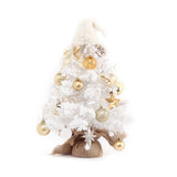 50cm Desktop Christmas Tree Ornament Mini Christmas Tree Decoration Ornament with LED for Christmas Decoration