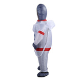 Inflatable Spaceman Costume 210T Polyester Fabric Waterproof Lightweight Blow Up Spaceman Suit for Party Carnivals