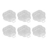 25PCS Cat Claw Wax Melt Container PET Clear Empty Wax Melting Tray for DIY Chocolates Wickless Candles Soap Making