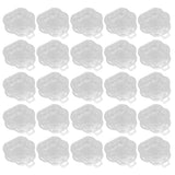 25PCS Cat Claw Wax Melt Container PET Clear Empty Wax Melting Tray for DIY Chocolates Wickless Candles Soap Making