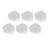 25PCS Cat Claw Wax Melt Container PET Clear Empty Wax Melting Tray for DIY Chocolates Wickless Candles Soap Making