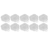 25PCS Cat Claw Wax Melt Container PET Clear Empty Wax Melting Tray for DIY Chocolates Wickless Candles Soap Making