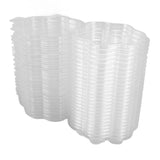 25PCS Cat Claw Wax Melt Container PET Clear Empty Wax Melting Tray for DIY Chocolates Wickless Candles Soap Making