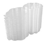 25PCS Cat Claw Wax Melt Container PET Clear Empty Wax Melting Tray for DIY Chocolates Wickless Candles Soap Making