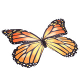 Wings Costume for Women Girl Decorative Dress Up Wings Prop with Headband for Cosplay Holiday Party Favor Orange