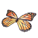 Wings Costume for Women Girl Decorative Dress Up Wings Prop with Headband for Cosplay Holiday Party Favor Orange