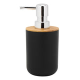 6Pcs/Set Household Bathroom Soap Box Toothbrush Holder Rinse Cup Lotion Bottle Accessories KitBlack