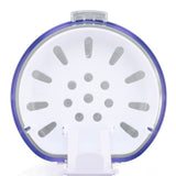 Denture Case Portable Denture Bath Cup Retainer Storage Box with Mirror Braces Removal Tool Cleaning Brush for False Teeth