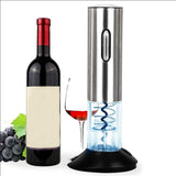 Stainless Steel 
USB Rechargeable Smart Electric Wine Opener 
Automatic Bottle Opener Silver