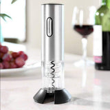 Stainless Steel 
USB Rechargeable Smart Electric Wine Opener 
Automatic Bottle Opener Silver
