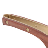 Antihot Wood Copper Tea Clip NonSlip Tea Set Tweezers Tea Ceremony Accessories Household(Rosewood )