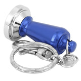 Mini Coffee Tamper Key Chain Powder Hammer Key Ring Coffee Appliance Pendant Peripheral Gifts CollectionDark Blue