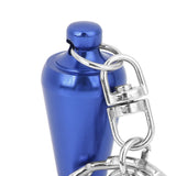 Mini Coffee Tamper Key Chain Powder Hammer Key Ring Coffee Appliance Pendant Peripheral Gifts CollectionDark Blue
