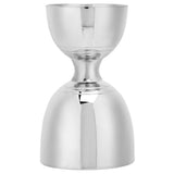 Stainless Steel Double Head Cocktail Jigger Mixer Bartending Tool for Home Bar Party AccessorySilver